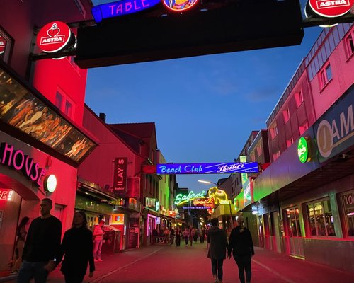 Street in red light district, Hamburg germany