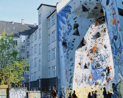 Bouldering wall, Copenhagen Denmark